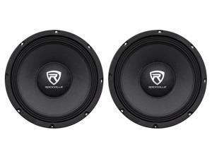 2) Rockville RM104PRO 10" 1200 Watt 4-Ohm SPL Car Midrange Mid-Bass Pro Speakers 2) Rockville RM104PRO 10" 1200 Watt 4-Ohm SPL Car Midrange Mid-Bass Pro Speakers