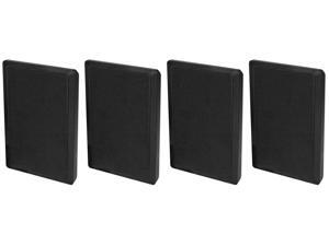 4 Rockville RockSlim Black Home Theater 5.25" 240w Easy Wall Mount Slim Speakers 4 Rockville RockSlim Black Home Theater 5.25" 240w Easy Wall Mount Slim Speakers