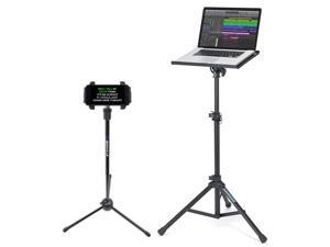 Samson LTS50 Laptop Stand w/ Tripod, Tilt, Grip Surface+Tablet/Smartphone Stand Samson LTS50 Laptop Stand w/ Tripod, Tilt, Grip Surface+Tablet/Smartphone Stand
