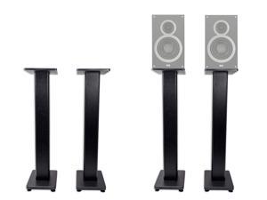 Black ... SANUS BF31-B1 31" Speaker Stands for Bookshelf Speakers up to 20 lbs 