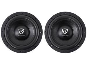 (2) Rockville W10K6D2 V2 10" 4000 Watt Car Audio Subwoofers Dual 2-Ohm Subs (2) Rockville W10K6D2 V2 10" 4000 Watt Car Audio Subwoofers Dual 2-Ohm Subs