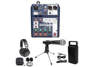 Gaming Twitch Stream Bundle w/ Soundcraft Mixer+Headphones+Mic+Stand Gaming Twitch Stream Bundle w/ Soundcraft Mixer+Headphones+Mic+Stand