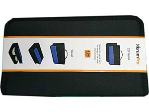 XtremPro CD DVD VCD Blue-ray Nylon Zipper Wallet Case 104 Capacity- Black, Blue (11097) XtremPro CD DVD VCD Blue-ray Nylon Zipper Wallet Case 104 Capacity- Black, Blue (11097)