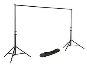 XtremPro Photo Video Studio 10 Ft Adjustable Background Stand Backdrop Support Kit w/Carry Bag - Black (41132) XtremPro Photo Video Studio 10 Ft Adjustable Background Stand Backdrop Support Kit w/Carry Bag - Black (41132)