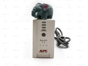 Refurbished: APC Back-UPS 500 (BK500) - 2 Year Warranty Included, Toy Elephant not Included