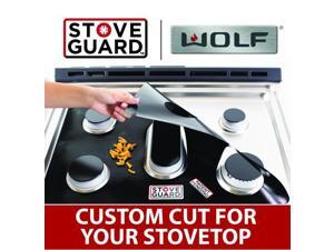 Wolf Stove Protectors - Stove Top Protector for Wolf SRT366 Gas Ranges - Ultra Thin Easy Clean Stove Liner Wolf Stove Protectors - Stove Top Protector for Wolf SRT366 Gas Ranges - Ultra Thin Easy Clean Stove Liner
