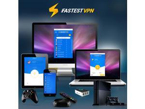 FastestVPN Lifetime Plan - 10 devices - VPN Apps for iOS, Android, Mac, Windows, Firestcik and more