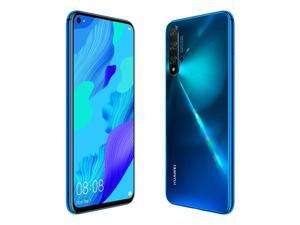 Huawei Nova 5T (YAL-L21) 6.26" LCD, 128GB + 6GB RAM, Kirin 980, 48MP Quad Camera, 22.5W Fast Charge, Dual SIM, GSM Unlocked, Global 4G LTE, International Model - No Warranty - Crush Blue Huawei Nova 5T (YAL-L21) 6.26" LCD, 128GB + 6GB RAM, Kirin 980, 48MP Quad Camera, 22.5W Fast Charge, Dual SIM, GSM Unlocked, Global 4G LTE, International Model - No Warranty - Crush Blue