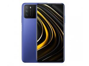 Xiaomi Poco M3, 6.53" FHD+ Display, 64GB + 4GB RAM, Qualcomm® Snapdragon™ 662, 48MP Triple Camera, 6000mAh Battery, Global 4G LTE Version, International Version - Cool Blue Xiaomi Poco M3, 6.53" FHD+ Display, 64GB + 4GB RAM, Qualcomm® Snapdragon™ 662, 48MP Triple Camera, 6000mAh Battery, Global 4G LTE Version, International Version - Cool Blue