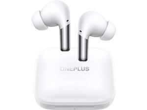 OnePlus Buds Pro Wireless Earbuds ( E503A) with Charging Case IPX413, IP5512, Smart Adaptive Noise Cancellation Sound, Transparency Mode - Glossy White