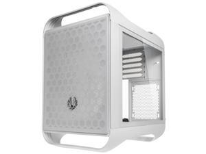 BitFenix Prodigy M 2022 mATX/Mini-ITX Gaming PC Case, RTX 3090 or RX 6900 XT Ready, Vertical GPU and Water Cooling Mounting, Tempered Glass, USB 3.2 Type-C and 2X USB 3.0 Type-A, White