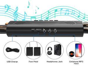 Aigrous 9 Pads Electronic Drum Set Rechargeable Drum Set with Headphone Jack,Portable Electronic Roll Up Drum Kit with Built in Speakers, Power Supply Aigrous 9 Pads Electronic Drum Set Rechargeable Drum Set with Headphone Jack,Portable Electronic Roll Up Drum Kit with Built in Speakers, Power Supply