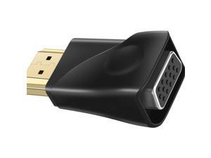 Aigrous HDMI to VGA Adapter Converter Gold-Plated for PC, Laptop, DVD, Desktop and Other HDMI Input Devices