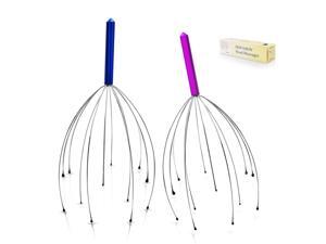 Scalp Massagers, Handheld Head Massage Tingler, Scratcher for Deep Relaxation, Hair Stimulation and Stress Relief (2 Pack, Random Colors) Scalp Massagers, Handheld Head Massage Tingler, Scratcher for Deep Relaxation, Hair Stimulation and Stress Relief (2 Pack, Random Colors)
