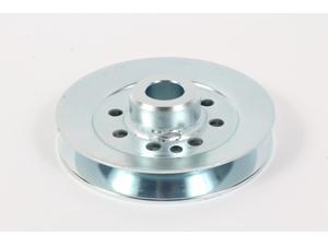 ZORO SELECT 1NWZ4 Solid Rubber Wheel,8 in.,400 lb.,Sym