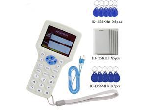 9 Frequency IC ID Copy Machine NFC Encrypted Smart Card RFID Copier ID/IC Reader Writer