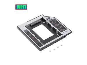 Universal 9.5mm SATA 2nd HDD SSD Hard Drive Caddy for Laptop CD/DVD-ROM Optical Bay Holder Rack Mount