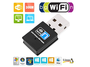 External 300Mbps 300M Mini USB WiFi Wireless Adapter Network LAN Card 802.11n/g/b For Desktop Windows xp MAC Linux
