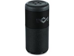 House of Marley, Chant Sport Bluetooth Speaker, Designed to Float, Waterproof/Dust Resistant IP67, Integrated Mic, Fits In Most Cup Holders & Bottle Cages, Carabiner Clip, Outdoor, EM-JA009-BK Black