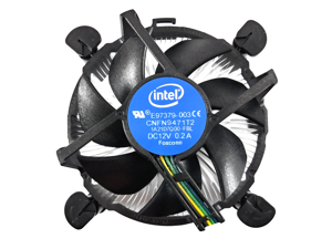 Intel Core i3 i5 i7 Socket 1151 1150 1155 1156 4-Pin PWM CPU Cooler With Aluminum Heatsink & 3.5-Inch Fan With Pre-Applied Thermal Paste For Desktop PC Computer
