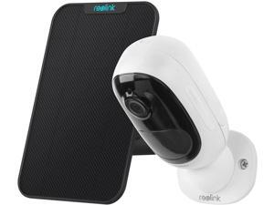Reolink Argus 2 w/ Black Solar Panel - Wireless Outdoor Battery Security Camera 1080p HD Wire-Free 2-Way Audio Color Night Vision, PIR Motion Detection, Support Cloud/Alexa/Google Assistant Reolink Argus 2 w/ Black Solar Panel - Wireless Outdoor Battery Security Camera 1080p HD Wire-Free 2-Way Audio Color Night Vision, PIR Motion Detection, Support Cloud/Alexa/Google Assistant