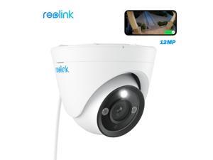 REOLINK 12MP PoE Dome Camera Outdoor, 93° Wide Angle,700lm Color ...