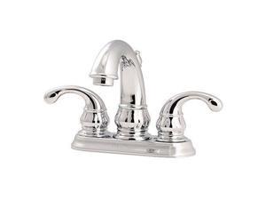 Pfister LF048KYCC Kaylon 2-Handle 4 Inch Centerset Bathroom Faucet in Polished Chrome Water-Efficient Model