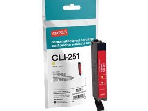 TRU RED Canon CLI-251Y (6516B001) YW ufactured Standard Yield Ink Cartridge