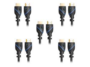 ChromaCast High-Speed HDMI Cable 20 Feet 3D and Audio Return Newest Standard - Supports Ethernet