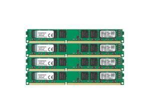 Kingston ValueRam 32GB Kit (4x8GB) 1333MHz DDR3 Non-ECC CL9 DIMM Desktop Memory KVR1333D3N9K4/32G Kingston ValueRam 32GB Kit (4x8GB) 1333MHz DDR3 Non-ECC CL9 DIMM Desktop Memory KVR1333D3N9K4/32G