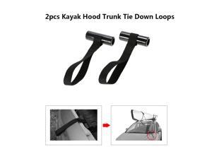 2pcs Shoreline Marine Kayak Canoe Hood Trunk Vehicle Hatchback Tie Down Loops 2pcs Shoreline Marine Kayak Canoe Hood Trunk Vehicle Hatchback Tie Down Loops