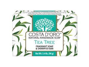 Siege Natural Soap, Tea Tree scented, 5503 Siege Natural Soap, Tea Tree scented, 5503