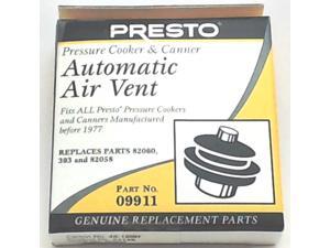 Presto Pressure Cooker Automatic Air Vent 09911 Presto Pressure Cooker Automatic Air Vent 09911