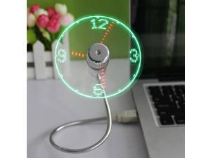 Top Selling Computer Peripherals Mini Flexible Cool Gadget USB Time LED Fan Clock Time Display USB Clock Fan with LED Light Top Selling Computer Peripherals Mini Flexible Cool Gadget USB Time LED Fan Clock Time Display USB Clock Fan with LED Light