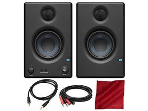 PreSonus Eris E3.5 3.5" Professional Multimedia Reference Monitors with Acoustic Tuning Pair and Basic Accessory Bundle PreSonus Eris E3.5 3.5" Professional Multimedia Reference Monitors with Acoustic Tuning Pair and Basic Accessory Bundle