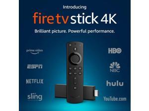Amazon Fire TV Stick 4K with Alexa Voice Remote Streaming Media 2018  Black