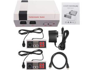 Mini 8Bit Retro Classic NES Console TV Game Built-in 500 Games + 2 Handle Controllers