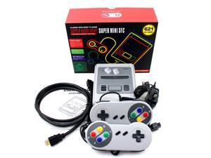 Mini Super SNES/SFC Retro Classic Edition Console Built-in 621 Games 8Bit HDMI Out + 2 Handle Controllers