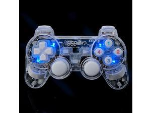 USB Wired Transparent LED Gamepad Double Vibration Game Controller Joystick for PC Laptop Win7/10/XP Gamer USB Wired Transparent LED Gamepad Double Vibration Game Controller Joystick for PC Laptop Win7/10/XP Gamer