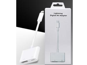 Lightning Digital AV Adapter HDMI and Fast Charging Adapter, for iPhone, iPad, MacBook and Other Apple Devices Lightning Digital AV Adapter HDMI and Fast Charging Adapter, for iPhone, iPad, MacBook and Other Apple Devices