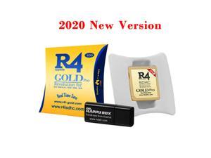 New R4I 2020 SDHC Dual Core Gold Pro Flash Card Adapter for DS DSI 2DS 3DS New3DS & All DS Consoles