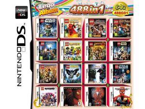 488 in 1 Game Cartridge Multicart, Game Pack Card for Nintendo DS/NDS/NDSL/NDSi/3DS/2DS XL/LL