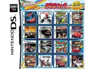 502 in 1 Game Cartridge Multicart, Game Pack Card for Nintendo DS/NDS/NDSL/NDSi/3DS/2DS XL/LL