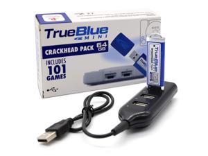 True Blue Mini - Crackhead Pack ( 64 GB ) 101  of the best PS1 games included