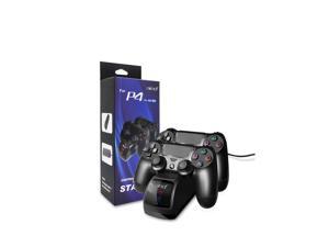Wireless Handle Two Seat Controller Charging Stand With LED Display Light Terminal Interface for PS4 Wireless Handle Two Seat Controller Charging Stand With LED Display Light Terminal Interface for PS4