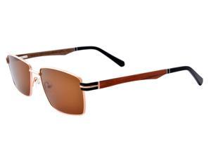 hugo by hugo boss men's wood grain square sunglasses hg0320s