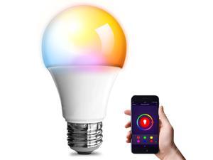 eco4life by Sonicgrace WiFi Smart Color Changing LED Bulb, Single Pack, A19/E26, Works with Amazon Alexa, the Google Assistant, IFTTT, No Hub Required eco4life by Sonicgrace WiFi Smart Color Changing LED Bulb, Single Pack, A19/E26, Works with Amazon Alexa, the Google Assistant, IFTTT, No Hub Required