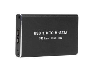 5Gbps Mini SSD Hard Drive Enclosure USB 3.0 to mSATA External Hard Disk HDD Case Aluminum Alloy USB to Micro B Hard Disk Case 5Gbps Mini SSD Hard Drive Enclosure USB 3.0 to mSATA External Hard Disk HDD Case Aluminum Alloy USB to Micro B Hard Disk Case