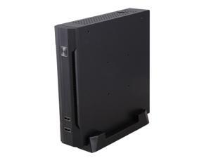 Mini-ITX Slim Small Form Factor Computer Case HTPC Computer Case with 2 x USB2.0 12V 8A Power Adapter Mini-ITX Slim Small Form Factor Computer Case HTPC Computer Case with 2 x USB2.0 12V 8A Power Adapter