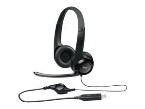 Logitech H390 Over-ear USB Stereo Headphones Hands-free Calling Gaming Meeting Video Chat Computer Office Wired Headset with Mic